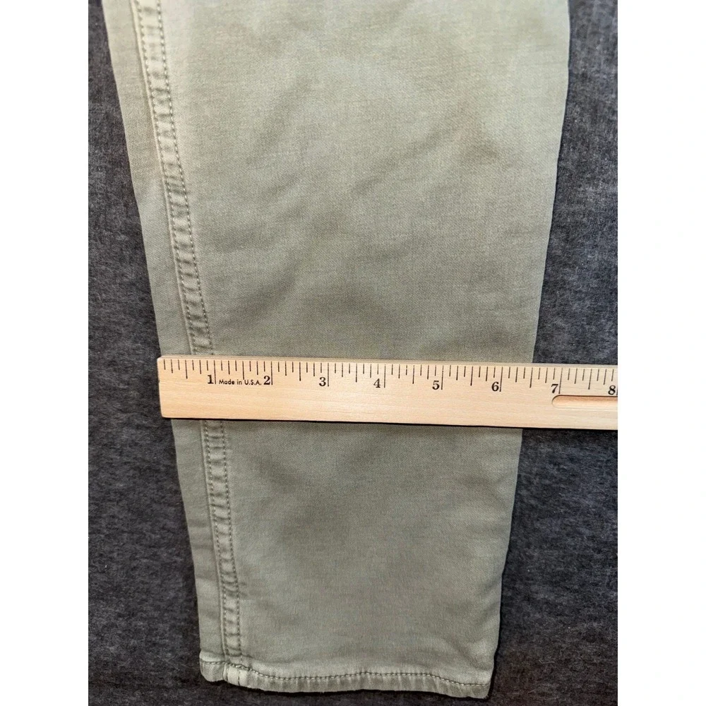 Banana Republic Traveler Slim Fit Chinos Pants Stretch Sage Green Mens Sz 31x31